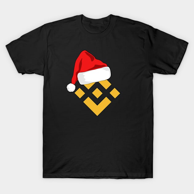 Binance Coin Christmas Cryptocurrency T-Shirt by Cryptolife